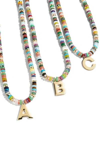 Baublebar Marcella Initial Necklace