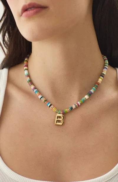 Baublebar Marcella Initial Necklace