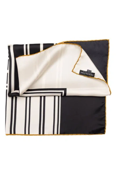 Elizabetta Lazio - Hand Rolled Silk Neckerchief For Men