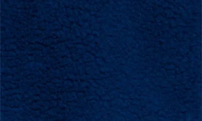 Givenchy Blouson Jacket In Fleece With Couture Stitching In Blue