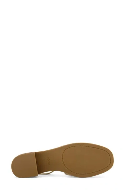 Toms Jaclyn Ankle Strap Fisherman Sandal In Neutral