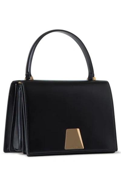 Akris Medium Alice Leather Top Handle Bag
