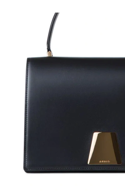 Akris Medium Alice Leather Top Handle Bag