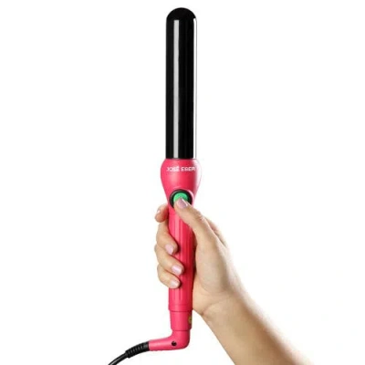 Jose Eber Clipless Curling Iron 1.25" (32mm) Pink, Ceramic Barrel
