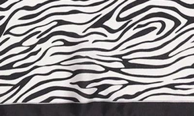 Petit Moments Zebra Print Square Scarf