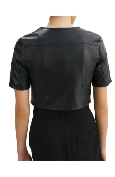 Lamarque Kirsi | Cropped Biker Jacket