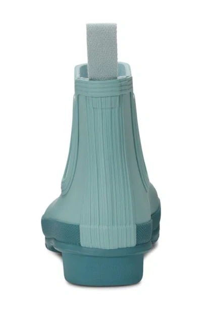 Hunter Original Waterproof Chelsea Rain Boot In Blue