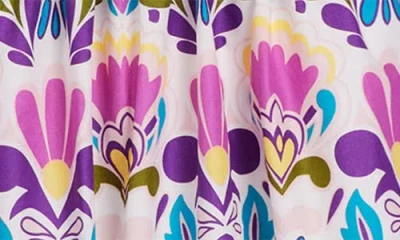 Boden Mya Print Long Sleeve Cotton Dress