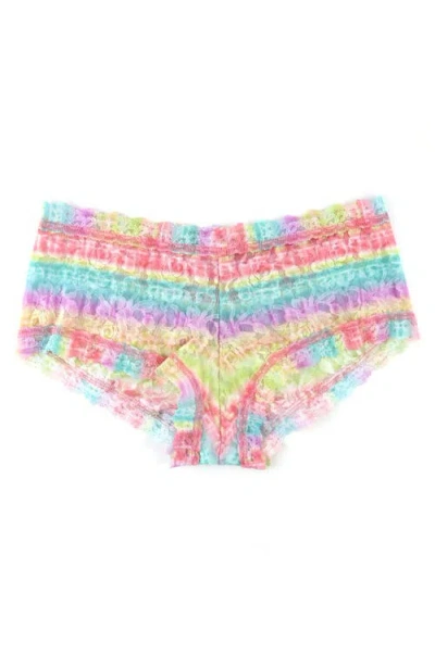 Hanky Panky Print Signature Lace Boyshorts In Multi