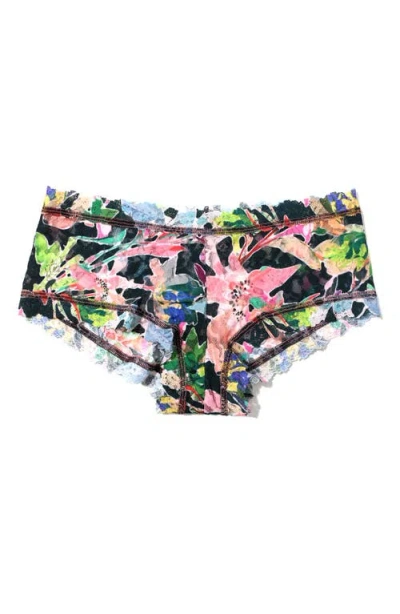 Hanky Panky Printed Signature Lace Boyshort In Multi