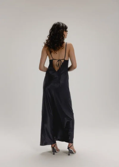 Alas 100 Silk Slip Maxi Dress