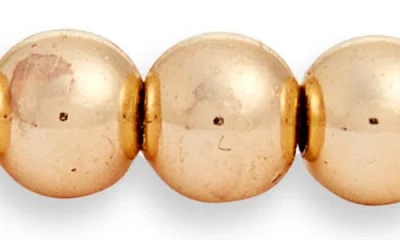 Shymi Two-tone Beaded Stretch Bracelet