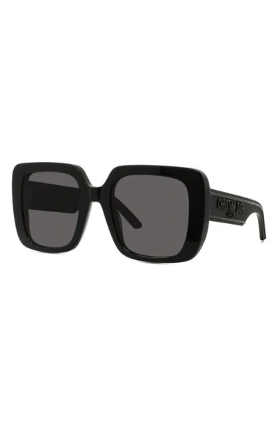 Dior Wil S3u 55mm Square Sunglasses