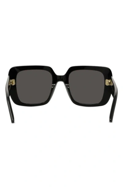 Dior Wil S3u 55mm Square Sunglasses