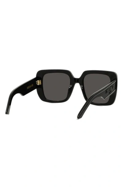 Dior Wil S3u 55mm Square Sunglasses