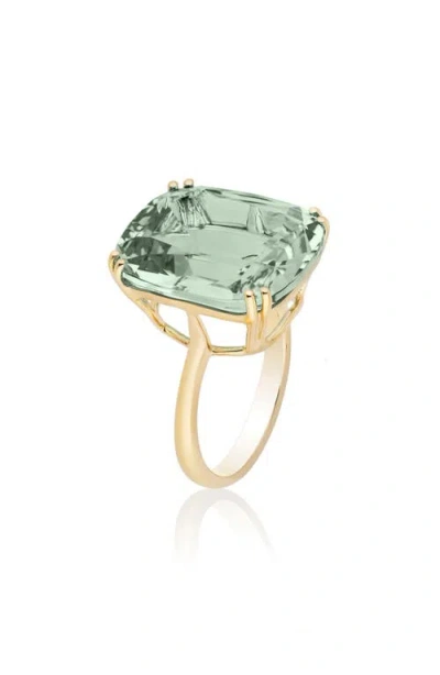Goshwara Gossip Cushion Cut Cocktail Ring