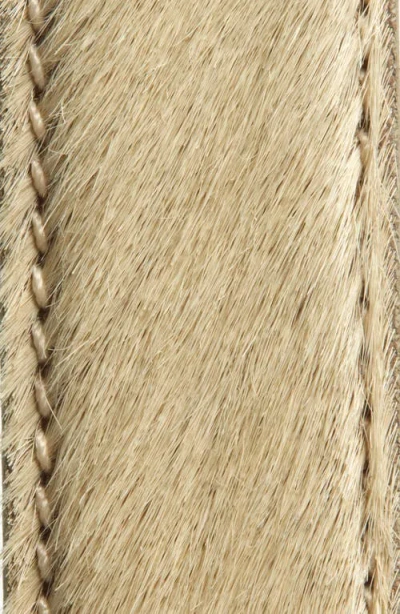 Aureum No. 14 Genuine Calf Hair Belt