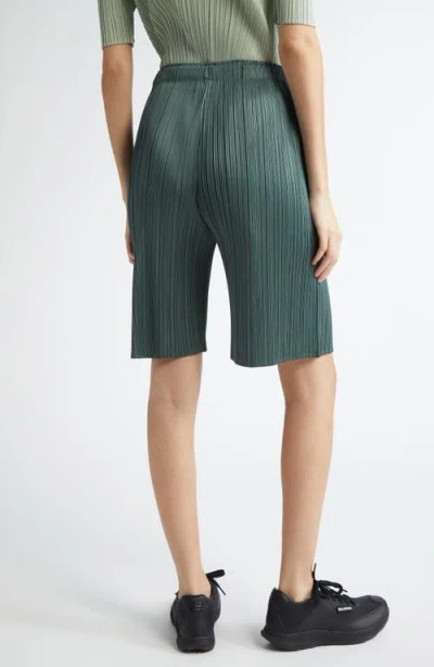 Issey Miyake Pleats Please  Monthly Colors June Pleated Shorts