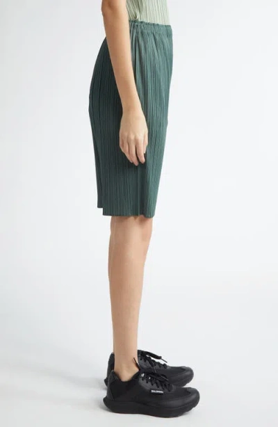 Issey Miyake Pleats Please  Monthly Colors June Pleated Shorts