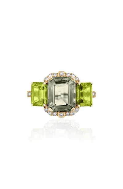 Goshwara Gossip Semiprecious Stone Ring