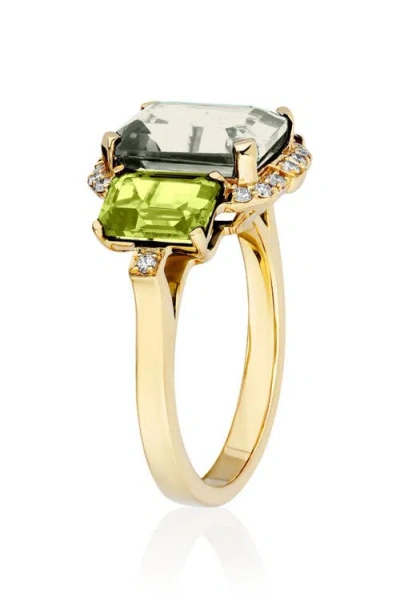 Goshwara Gossip Semiprecious Stone Ring