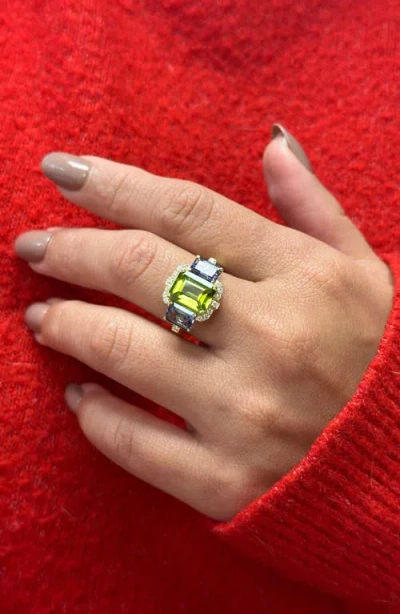 Goshwara Gossip Semiprecious Stone Ring