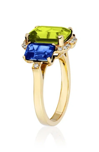Goshwara Gossip Semiprecious Stone Ring