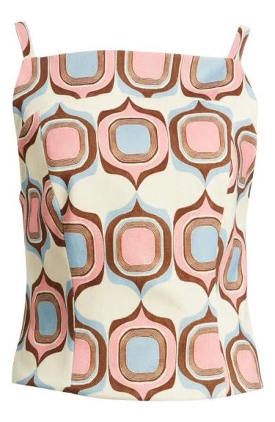 Mango Jane Sleeveless Print Top