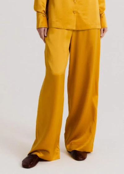 Alas Silk Wide Leg Pants