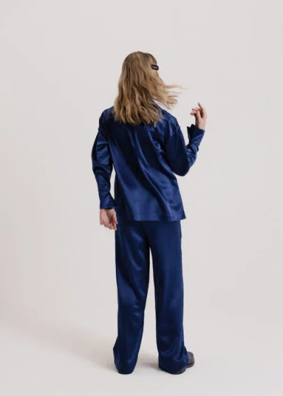 Alas Silk Wide Leg Pants