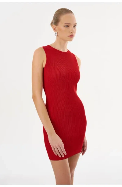Lamarque Shay | Rib Knit Mini Dress