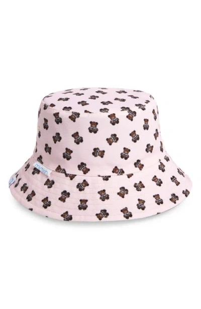 Mimish Kids' Reversible Bucket Hat In Brown