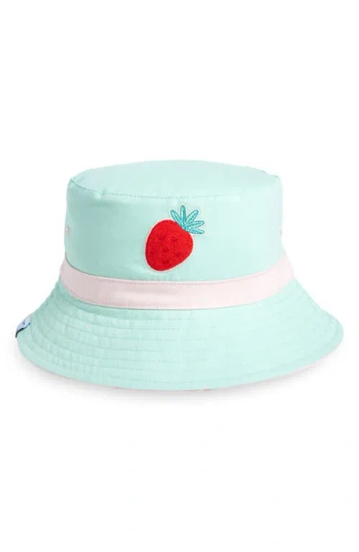Mimish Kids' Reversible Bucket Hat In Blue