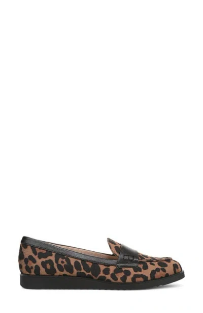 Lifestride Women's Zee Slip On Penny Loafers In Animal Print