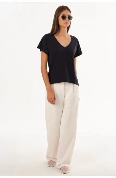 Lamarque Nerea Jersey V-neck Shirt