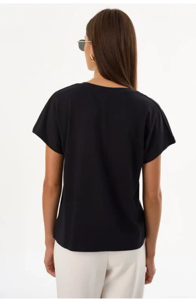 Lamarque Nerea Jersey V-neck Shirt
