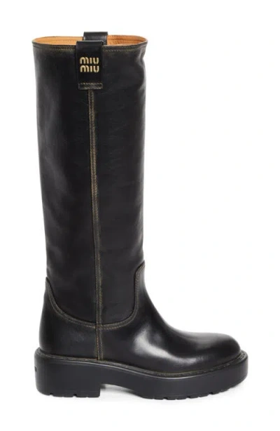 Miu Miu Knee High Boot