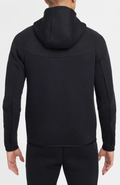 Nike Tech Windrunner Zip Hoodie In Black