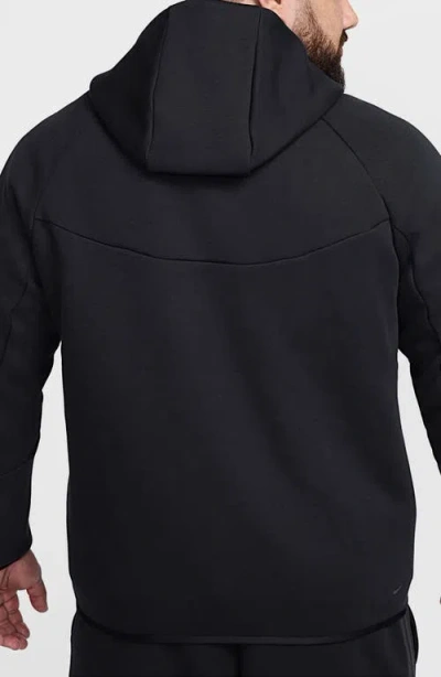 Nike Tech Windrunner Zip Hoodie In Black