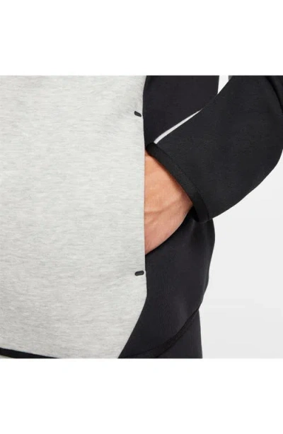 Nike Tech Windrunner Zip Hoodie In Gray
