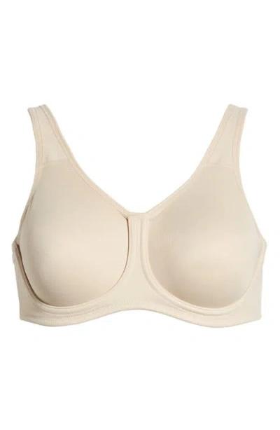Wacoal Simone Seamless Underwire Sports Bra In Neutral