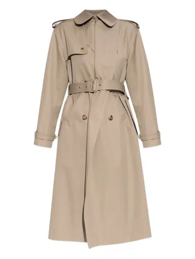 Alexander Mcqueen Alexander Mc Queen Beige Cotton Trench Coat
