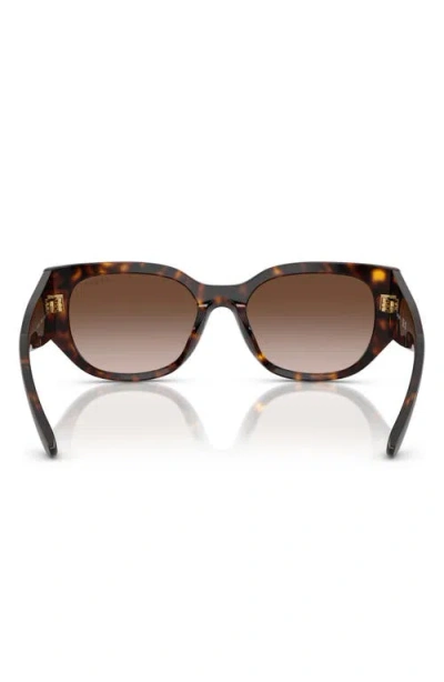 Vogue 53mm Irregular Sunglasses In Brown