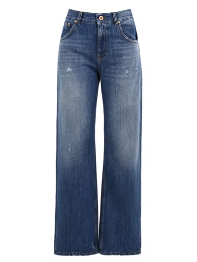 Aspesi Trousers Denim In Blue