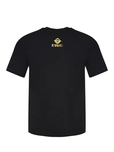 Evisu T Shirt Made Of Cotton.