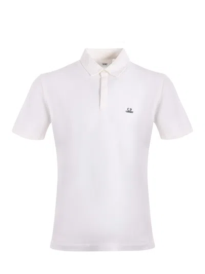 C.p. Company Polo In Stretch Piqué