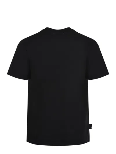 Family First T Shirt Made Of Cotton. In Black