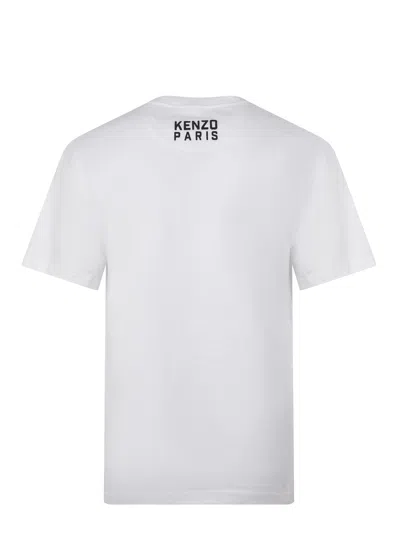 Kenzo T Shirt Made Of Cotton In White