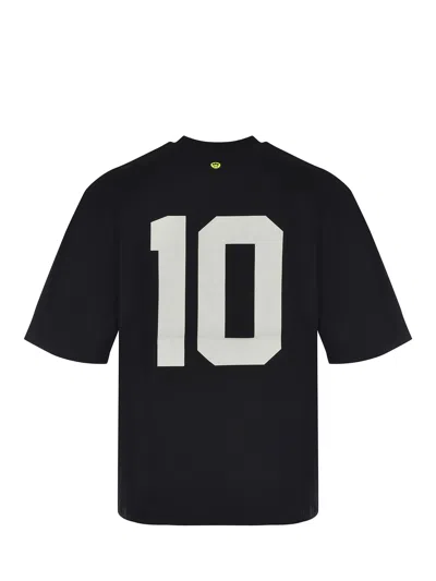 Barrow T Shirt Made Of Cotton. In Black