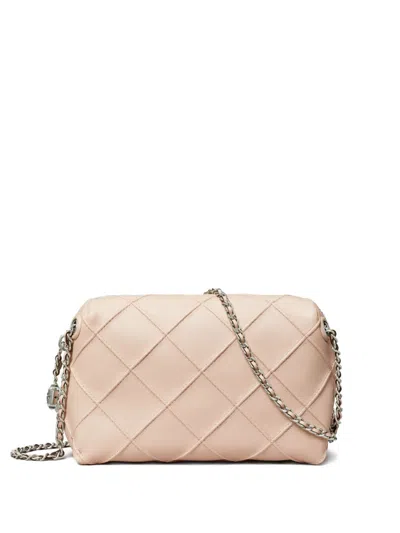 Tory Burch Fleming Soft Leather Crossbody Bag In Pink